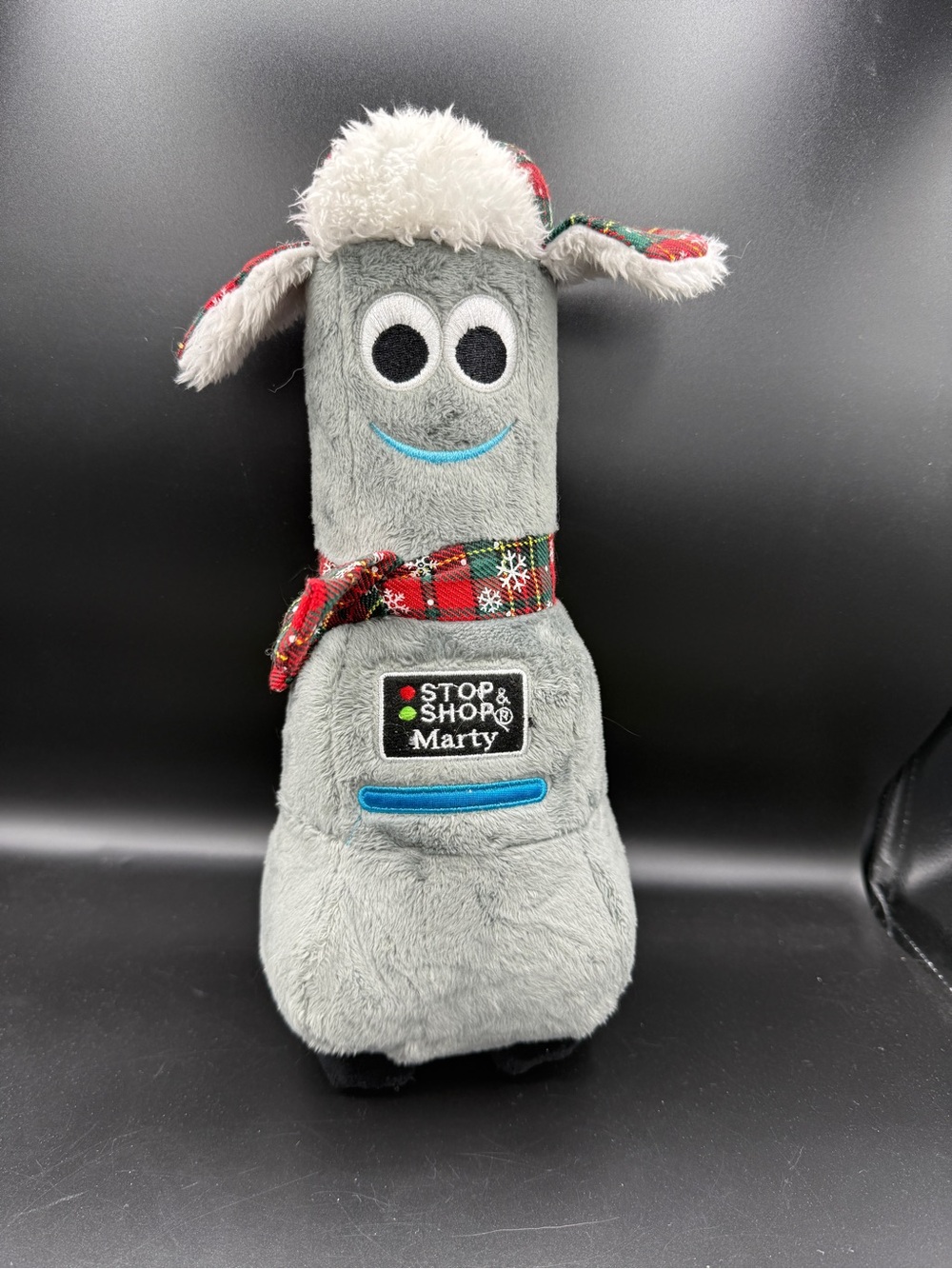 Stop & Shop Marty The Robot Christmas Winter Wear Store 12" Plush Homerbest